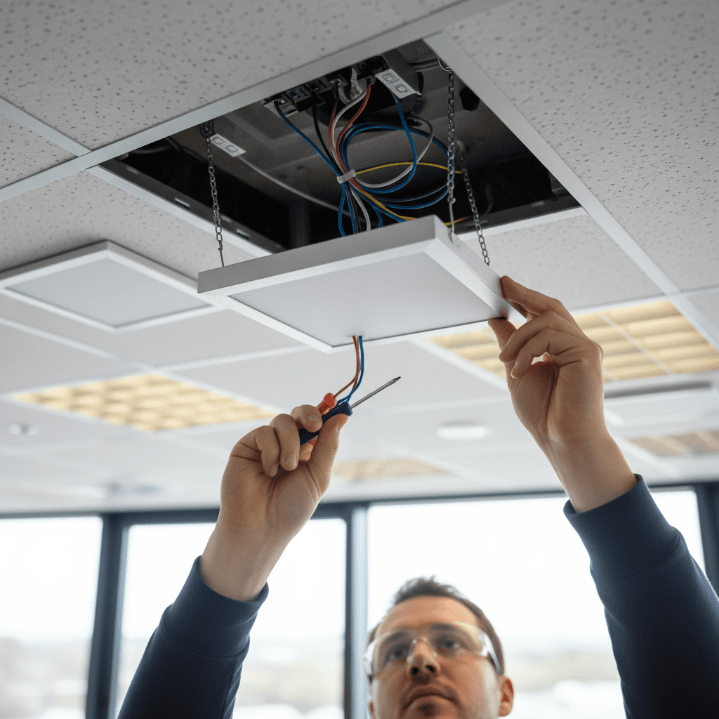 Impianto di illuminazione esterna residenziale