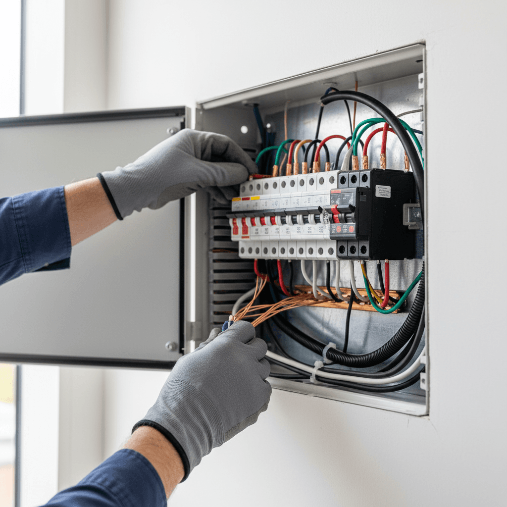 Quadro elettrico impianto industriale